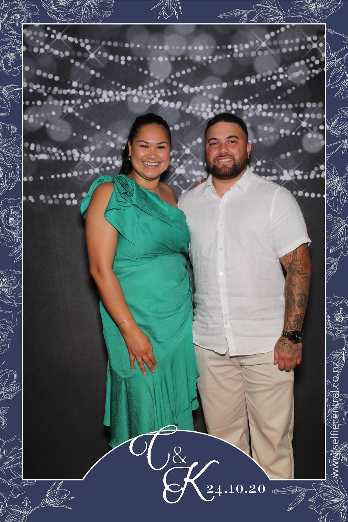 Christopher & Kataraina's wedding | View more photos from the event at gallery.photobooth.co.nz/u/SelfieCentral/Christopher-Katarainas-wedding
